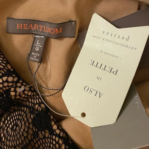 NWT Anthropologie Sz L Lace Sheath Dress - Picture 5 of 5